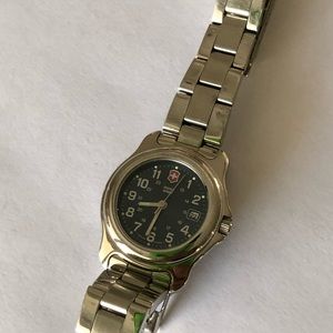 Swiss Army Silver Vintage Watch